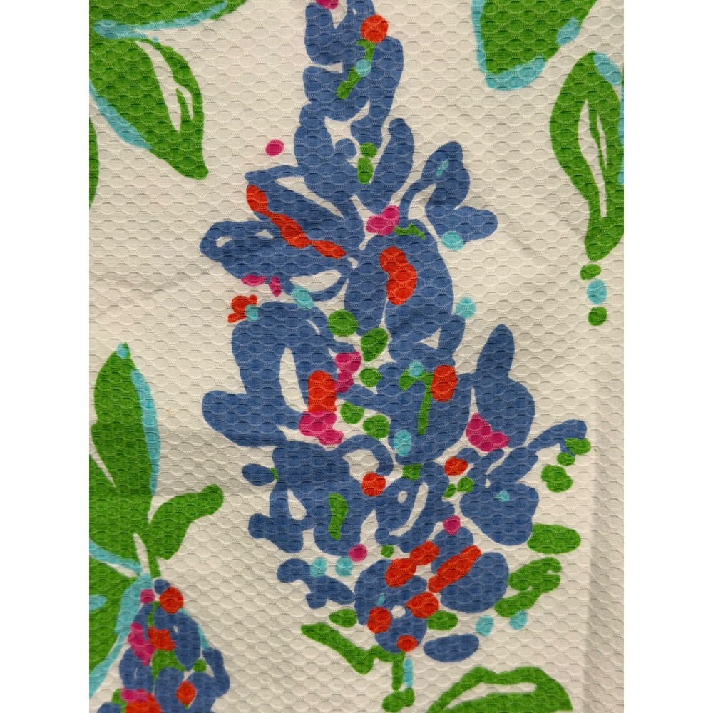 Lilly Pulitzer Lynnie Honeycomb Piqué Floral Mini Skirt 6 Coastal Resort Beach - Picture 3 of 7